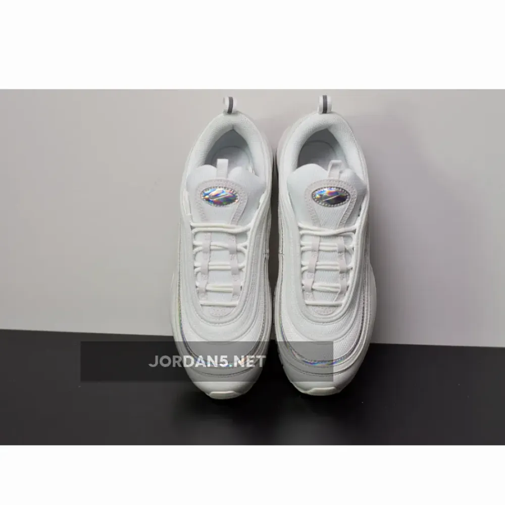 Nike Air Max 97 White/Metallic Silver/Iridescent  CJ9706-100
