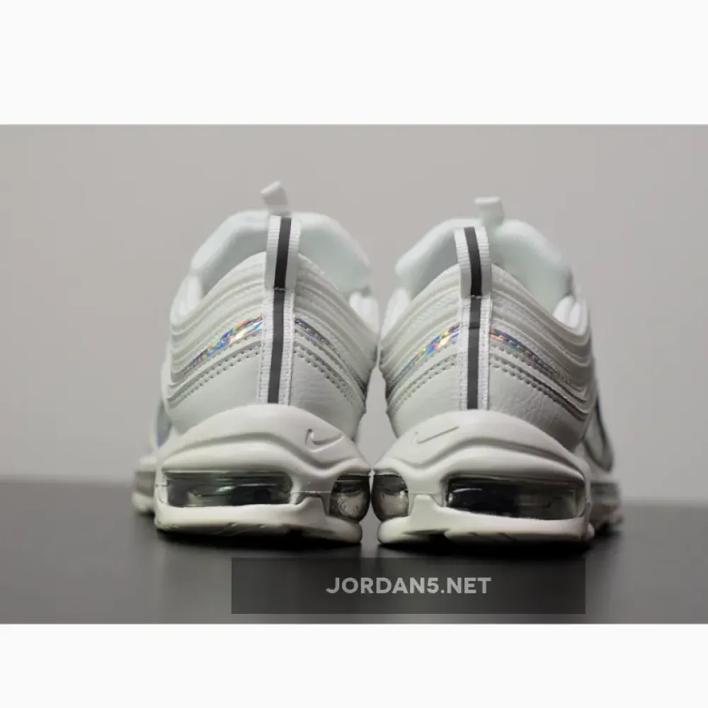 Nike Air Max 97 White/Metallic Silver/Iridescent  CJ9706-100