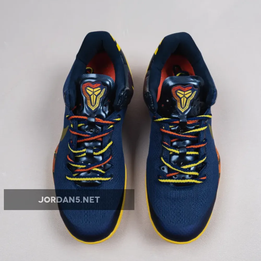 Nike Kobe 8 System ‘Barcelona’ Deep Royal/Team Orange  555035-402