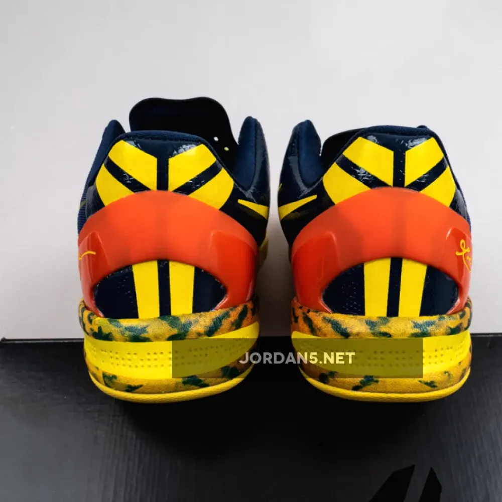 Nike Kobe 8 System ‘Barcelona’ Deep Royal/Team Orange  555035-402