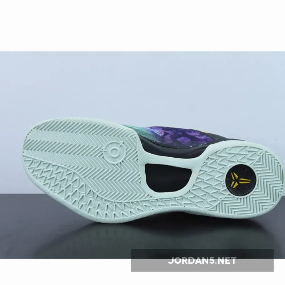 Nike Kobe 8 System ‘Easter’ Fiberglass/Court Purple-Black-Laser Purple  555035-302