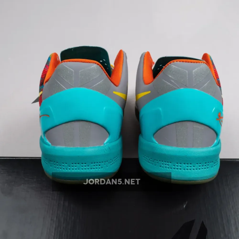 Nike Kobe 8 System ‘Venice Beach’ Grey/Metallic Silver-Tour Yellow  555286-002