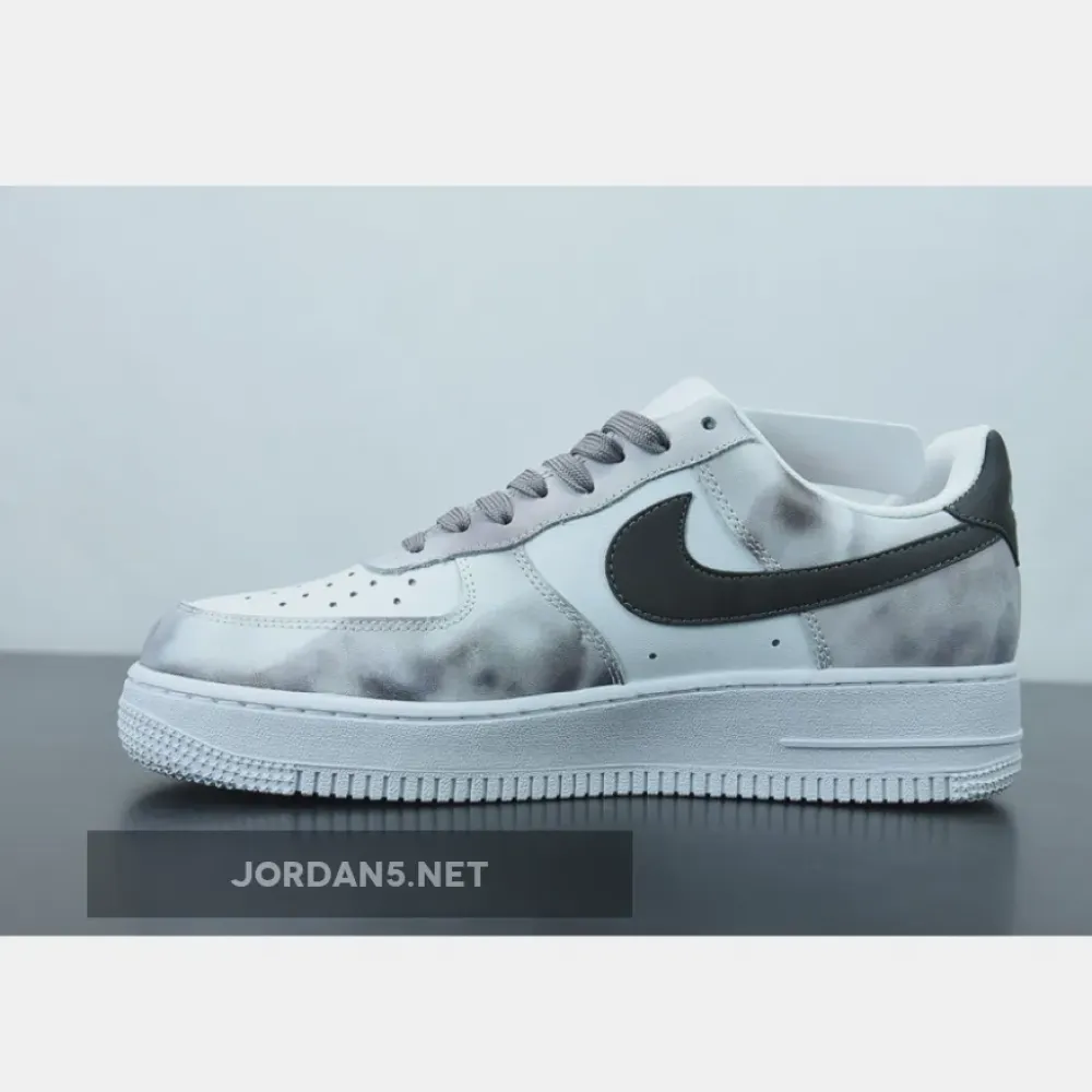 Custom Nike Air Force 1 Low White Black  DH2920-111