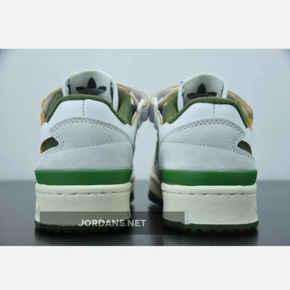 adidas Forum 84 Low White/Crew Green-Wild Pine  FY8683