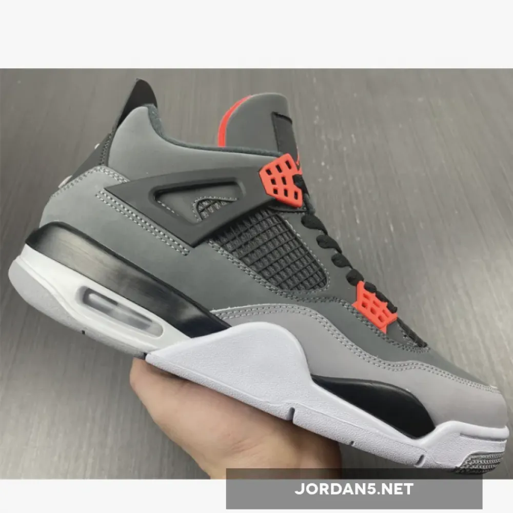 Air Jordan 4 “Infrared” Dark Grey/Infrared 23-Black  DH6927-061
