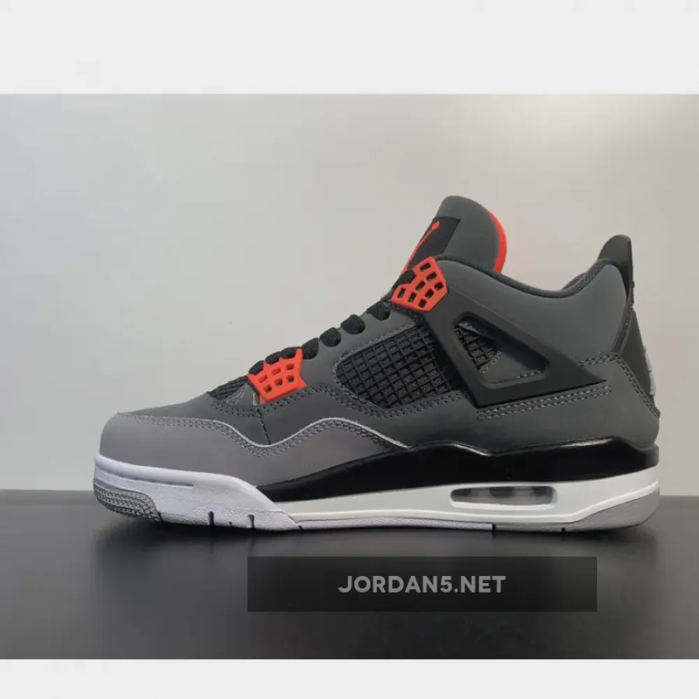 Air Jordan 4 “Infrared” Dark Grey/Infrared 23-Black  DH6927-061