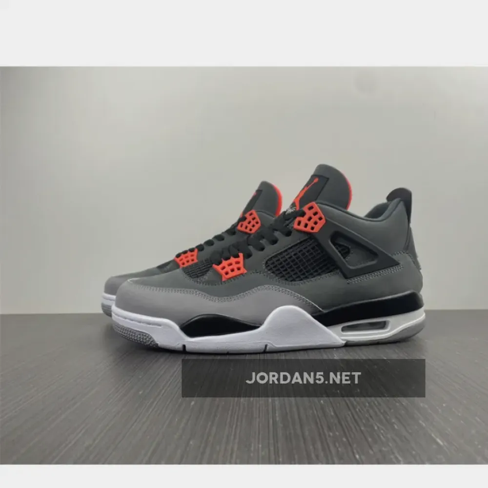 Air Jordan 4 “Infrared” Dark Grey/Infrared 23-Black  DH6927-061