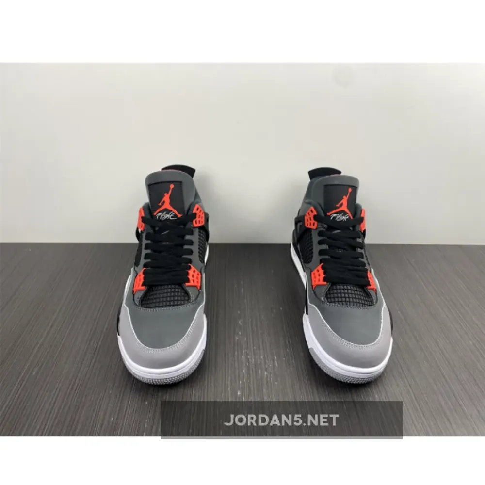 Air Jordan 4 “Infrared” Dark Grey/Infrared 23-Black  DH6927-061