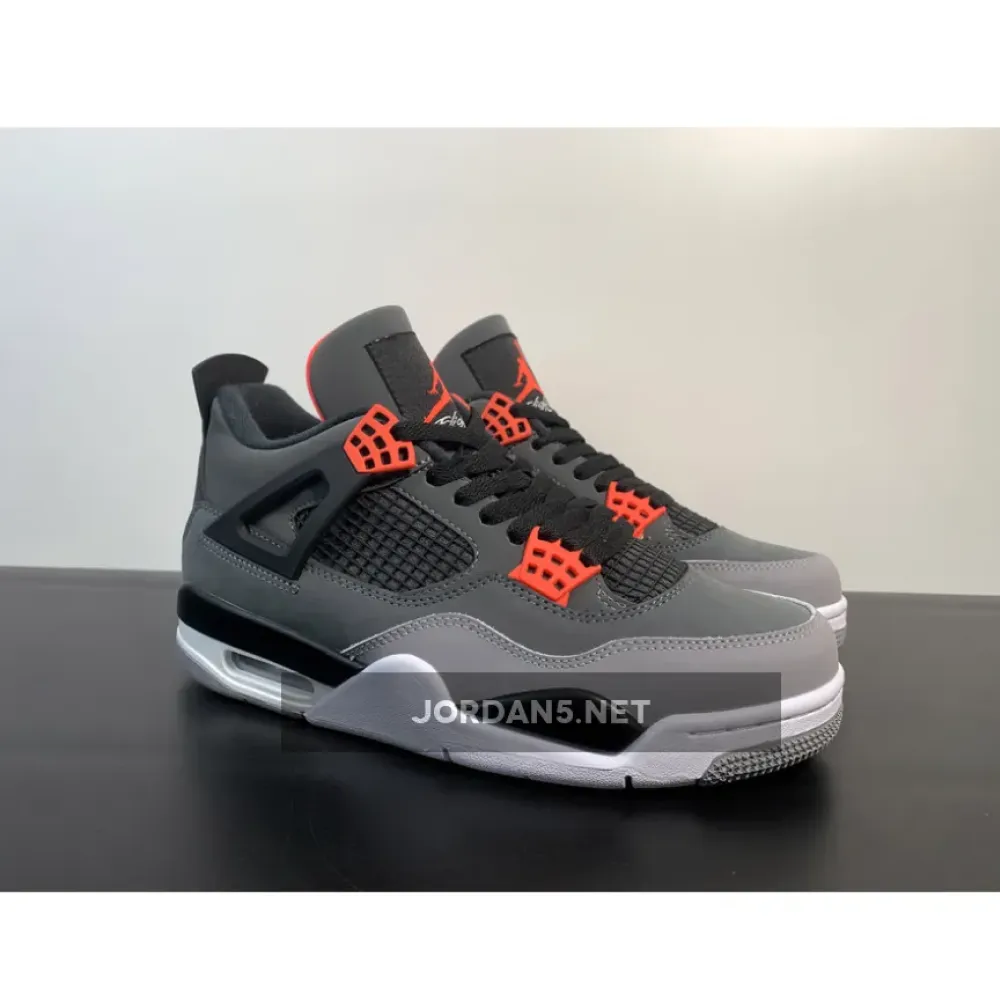 Air Jordan 4 “Infrared” Dark Grey/Infrared 23-Black  DH6927-061
