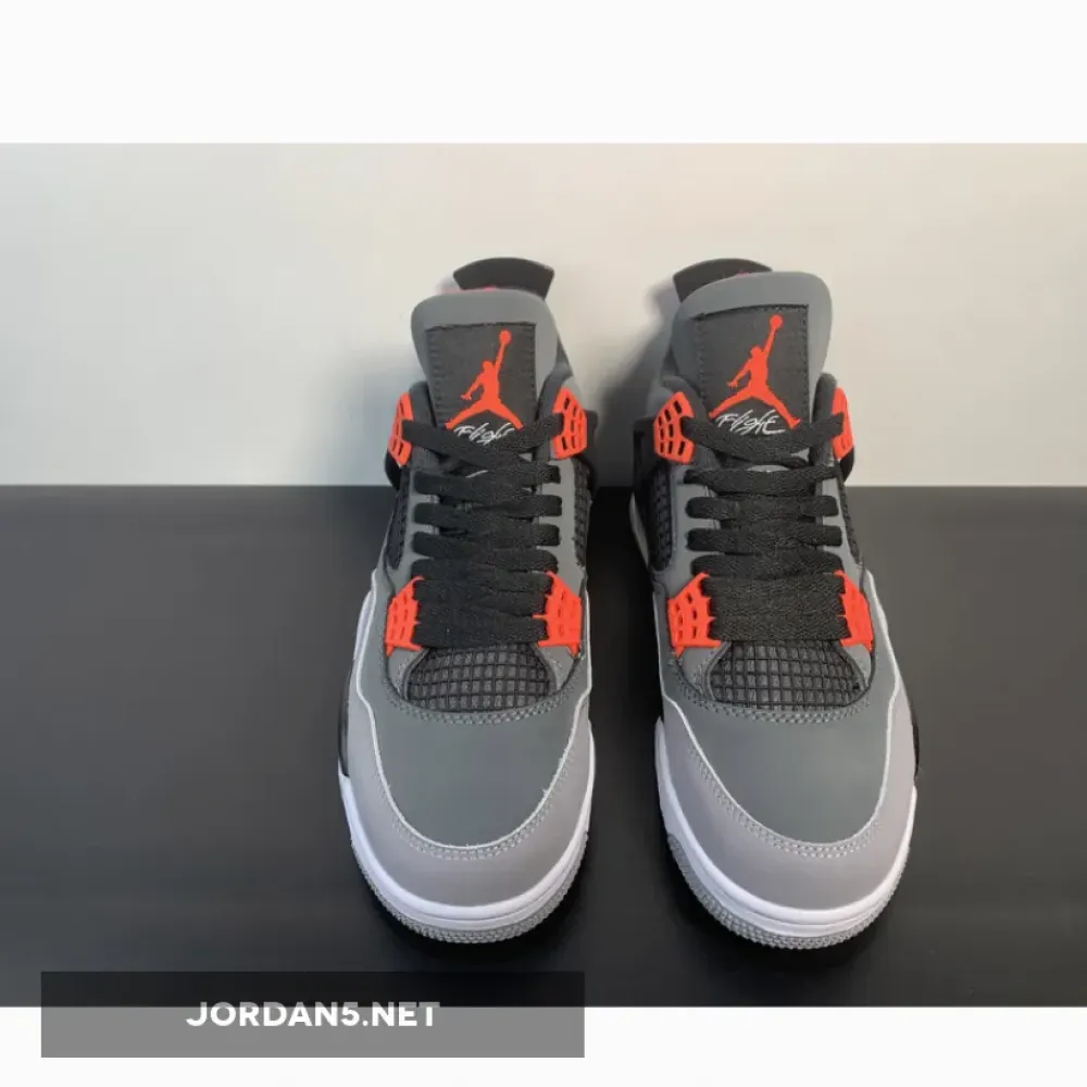 Air Jordan 4 “Infrared” Dark Grey/Infrared 23-Black  DH6927-061