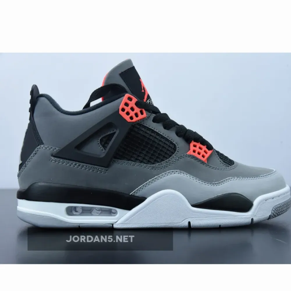 Air Jordan 4 “Infrared” Dark Grey/Infrared 23-Black  DH6927-061