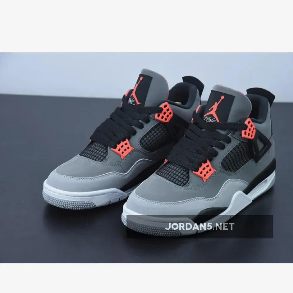 Air Jordan 4 “Infrared” Dark Grey/Infrared 23-Black  DH6927-061