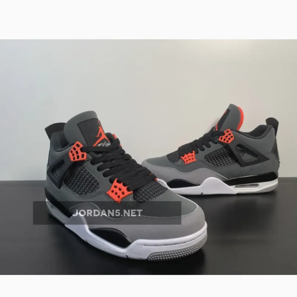Air Jordan 4 “Infrared” Dark Grey/Infrared 23-Black  DH6927-061