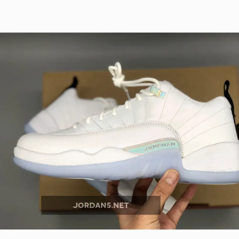 Air Jordan 12 ‘Easter’ White/White-Multi-Color  DB0733-190