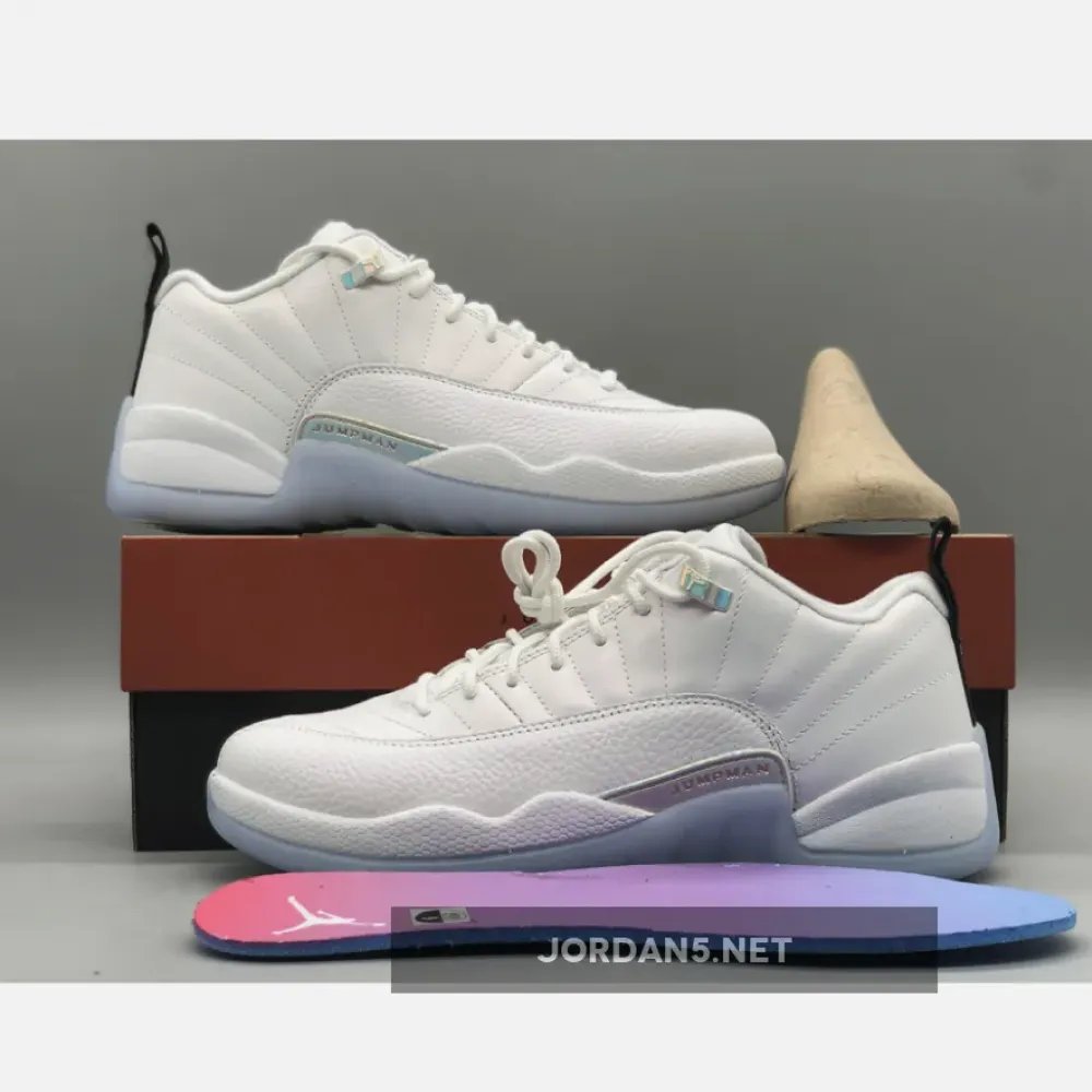 Air Jordan 12 ‘Easter’ White/White-Multi-Color  DB0733-190