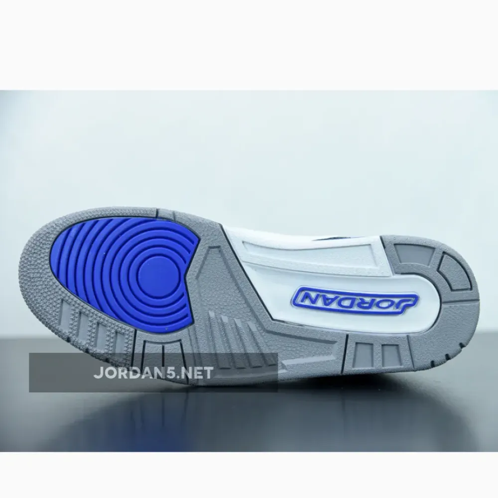 Air Jordan 3 White/Black-Cement Grey-Racer Blue  CT8532-145