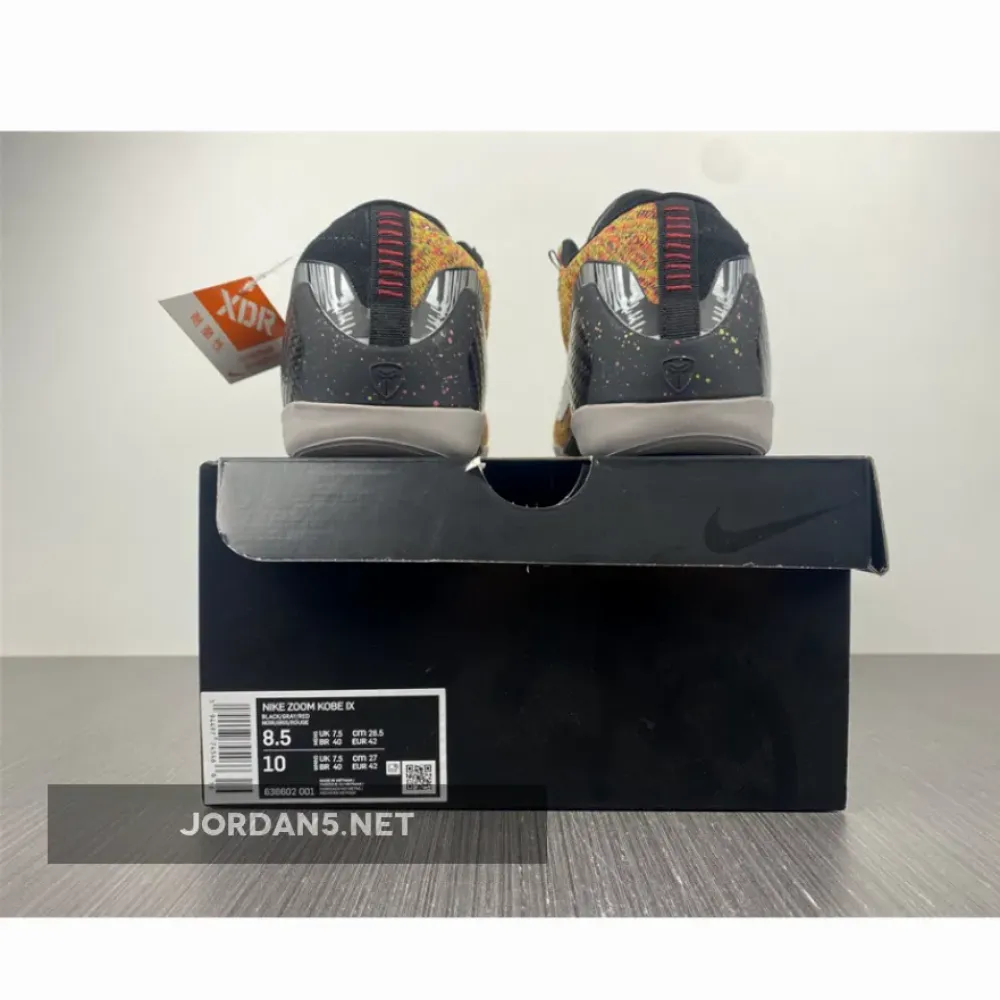 Nike Kobe 9 Elite Low “Masterpiece” iD  636602-001