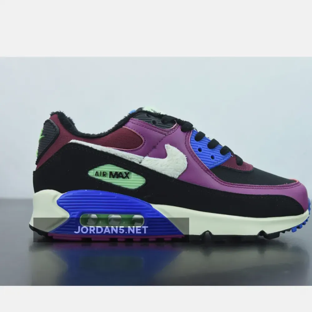 Nike Air Max 90 Cactus Flower/Black/Dark Beetroot/Fossil CT1891-500