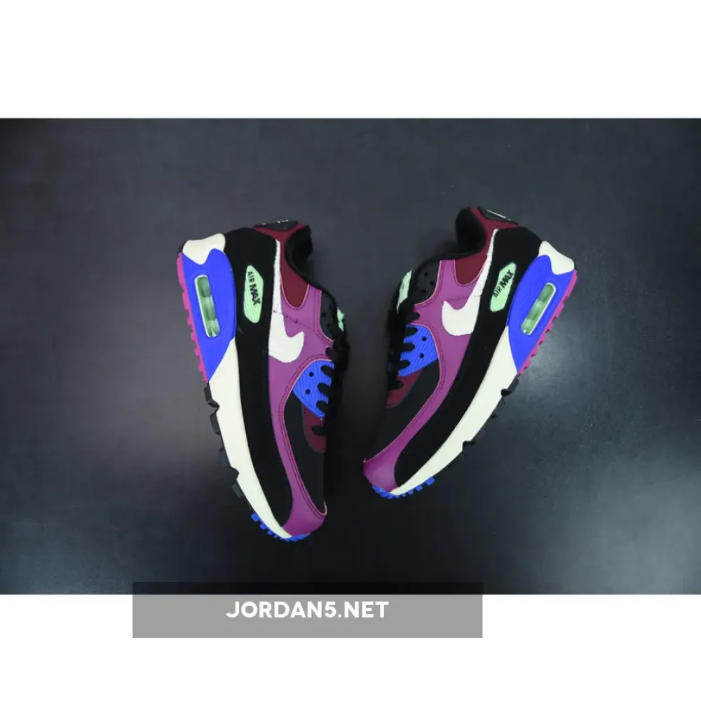 Nike Air Max 90 Cactus Flower/Black/Dark Beetroot/Fossil CT1891-500