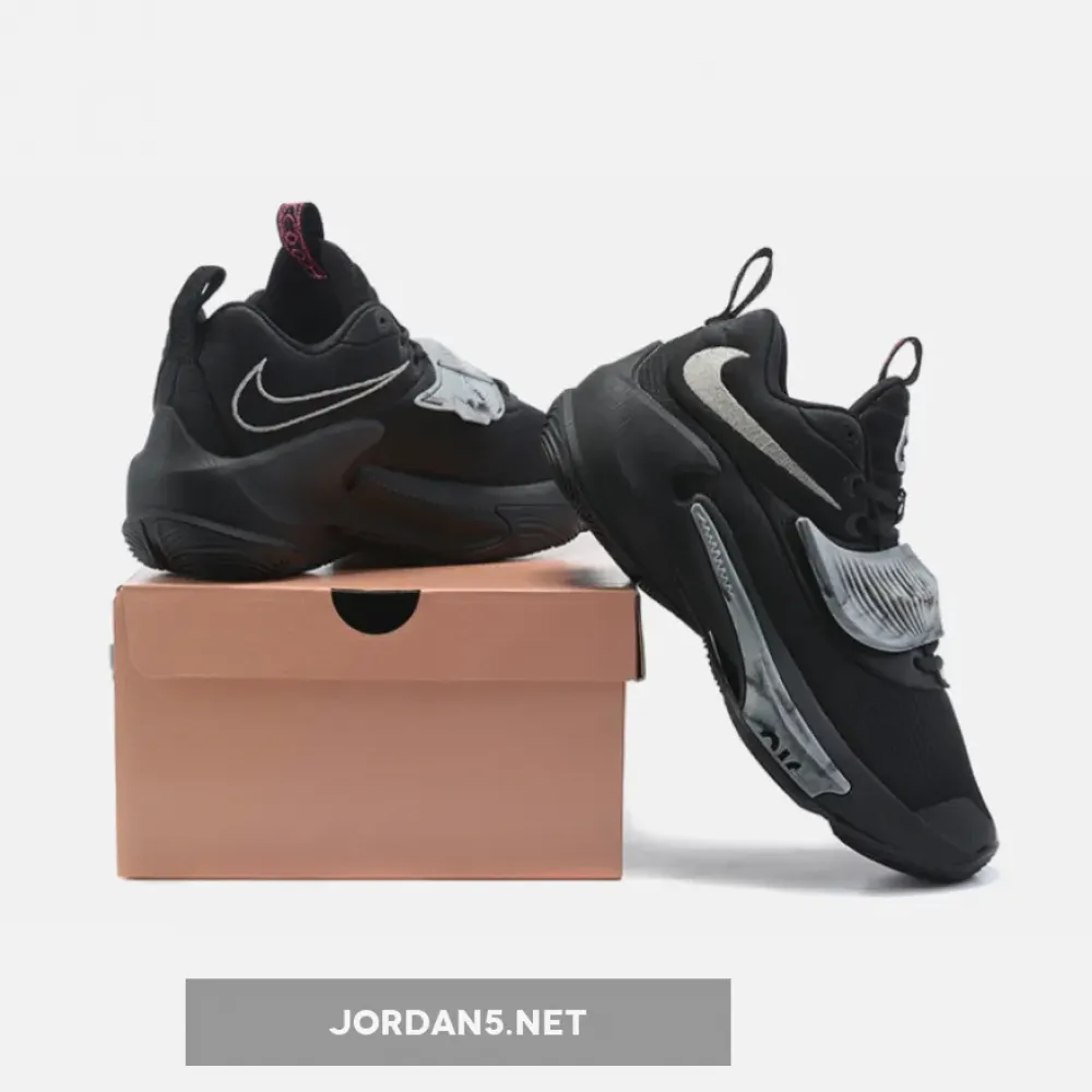 Nike Zoom Freak 3 Black Grey  DA0694-002