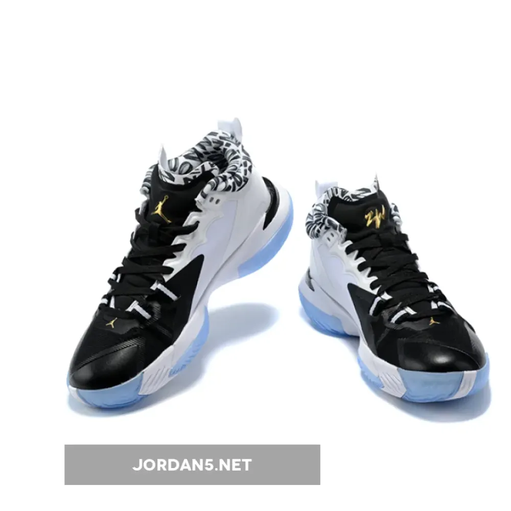 Jordan Zion 1 “Gen Zion” Black/White-Metallic Gold  DA3129-002