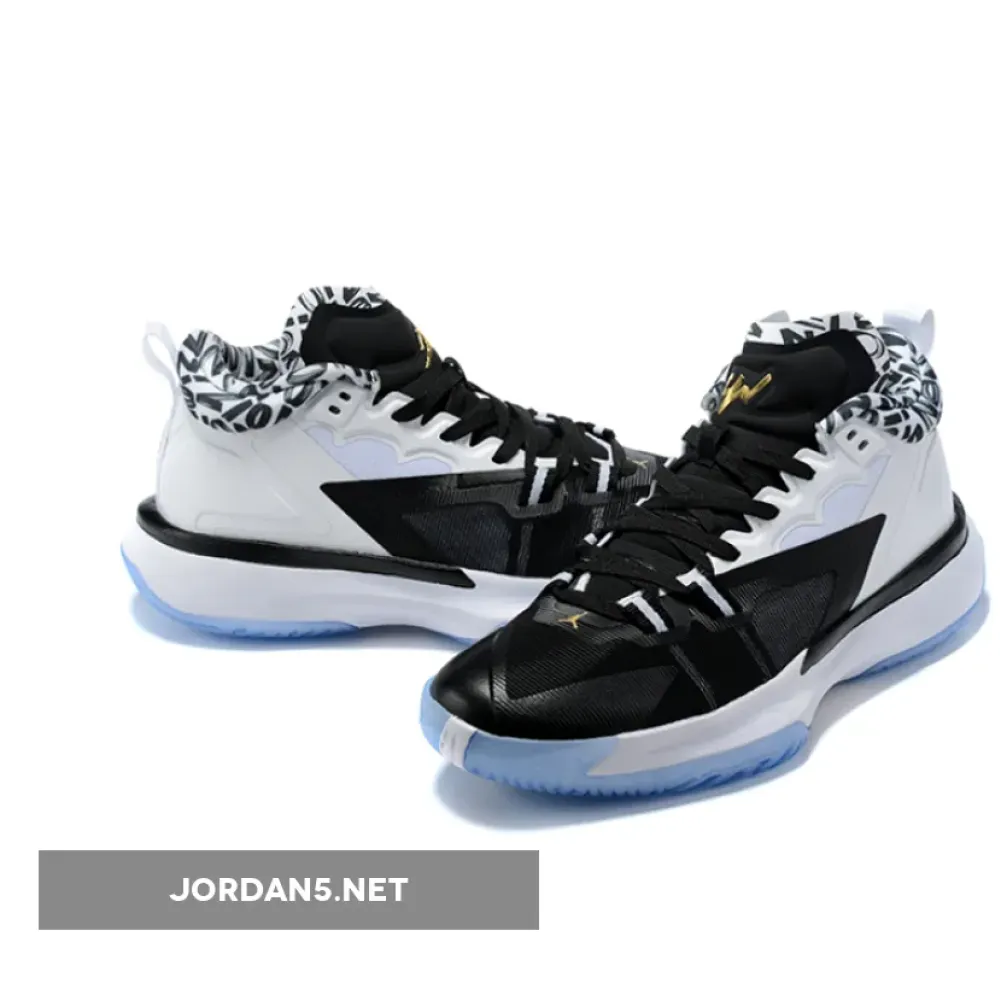 Jordan Zion 1 “Gen Zion” Black/White-Metallic Gold  DA3129-002