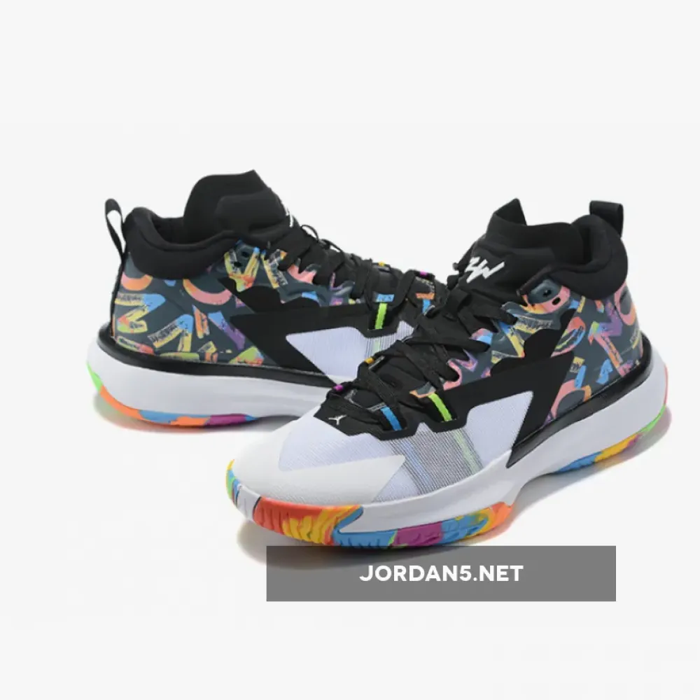 Jordan Zion 1 “Noah” Black/Bright Crimson-Amarillo-White DA3130-001