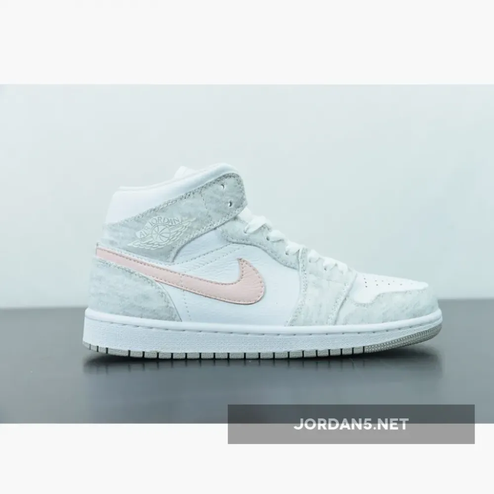 Air Jordan 1 Mid SE Light Iron Ore/Atmosphere-White