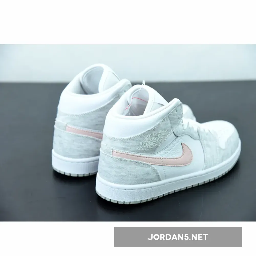 Air Jordan 1 Mid SE Light Iron Ore/Atmosphere-White