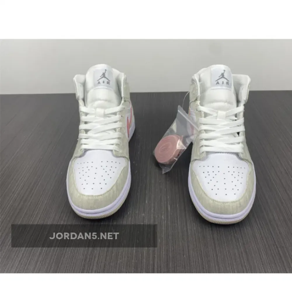 Air Jordan 1 Mid SE Light Iron Ore/Atmosphere-White