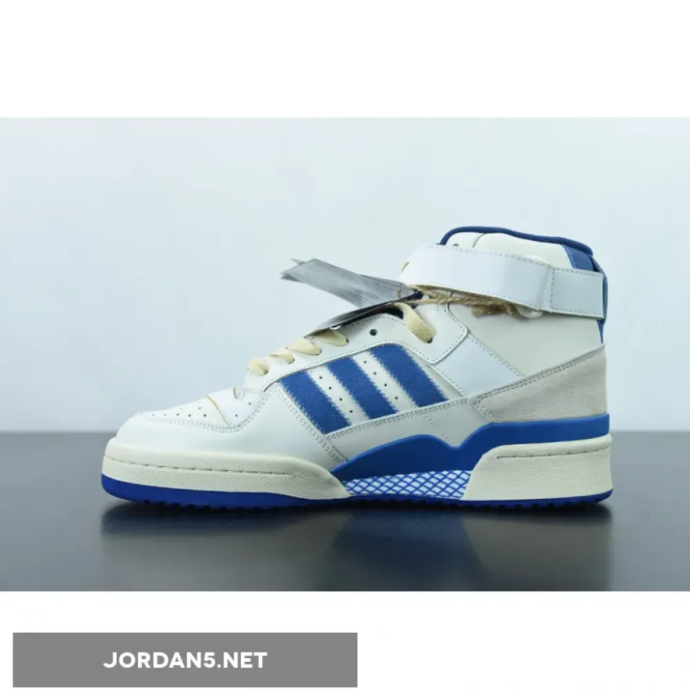 adidas Forum ’84 Hi Cloud White/Bold Blue  FY7793