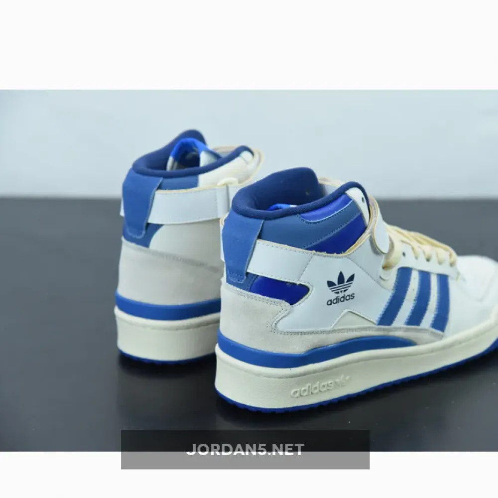 adidas Forum ’84 Hi Cloud White/Bold Blue  FY7793