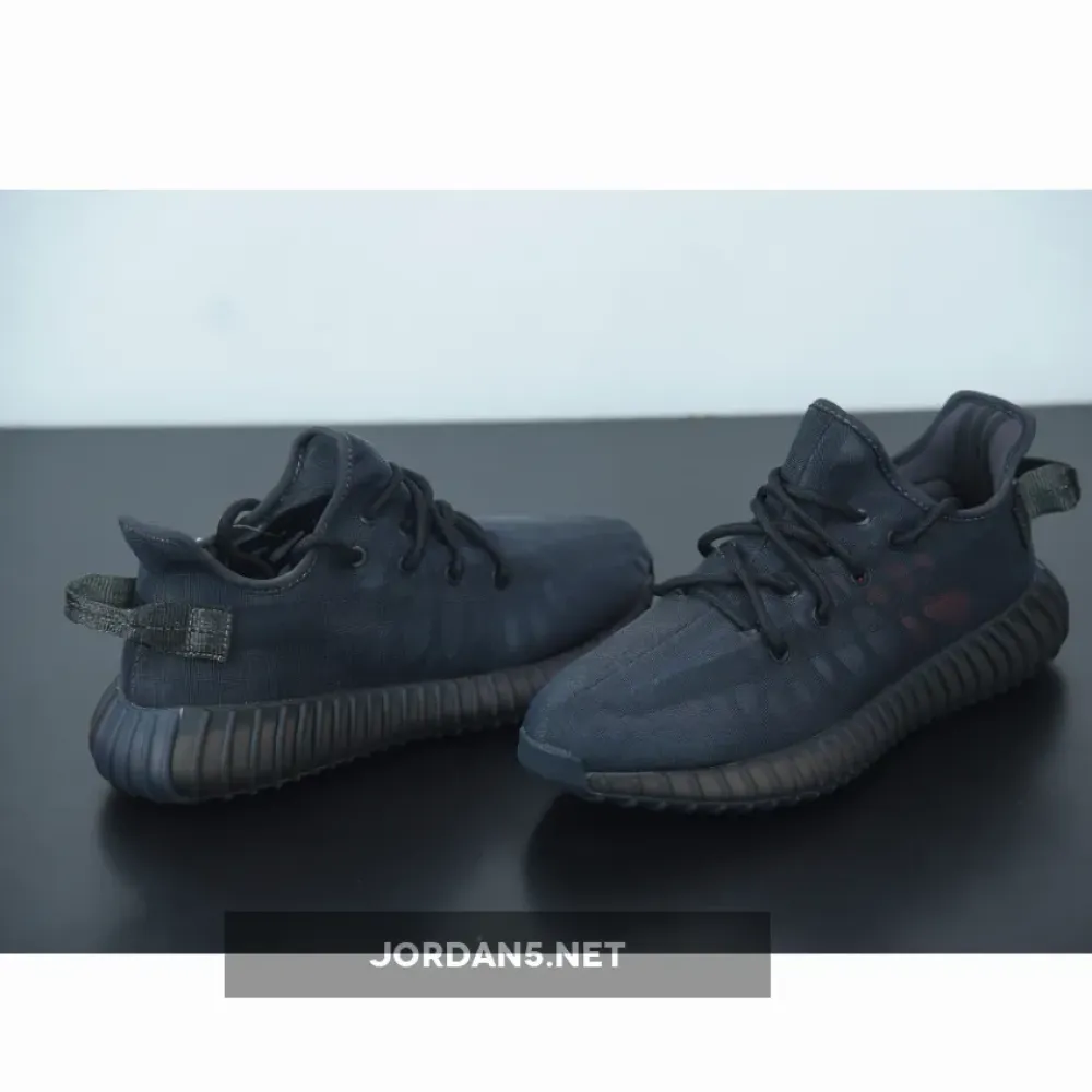 adidas Yeezy Boost 350 V2 “Mono Black”  GX3791