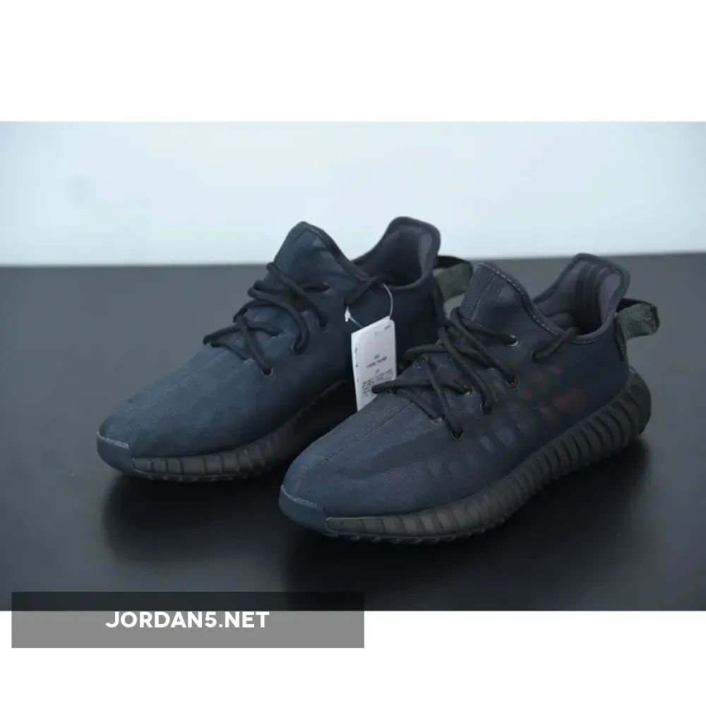 adidas Yeezy Boost 350 V2 “Mono Black”  GX3791
