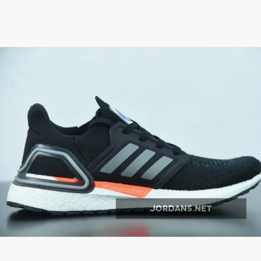 adidas Ultra Boost 20 Black/Iron Metallic/Football Blue FX7979