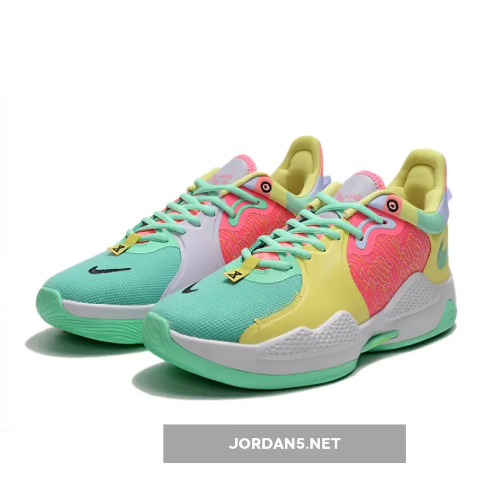 Nike PG 5 “Daughters” Green Glow/White-Sunset Pulse-Black  CW3143-301