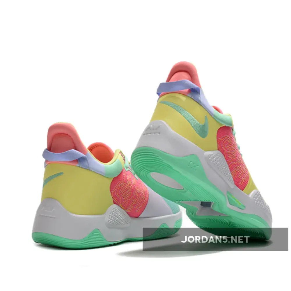 Nike PG 5 “Daughters” Green Glow/White-Sunset Pulse-Black  CW3143-301