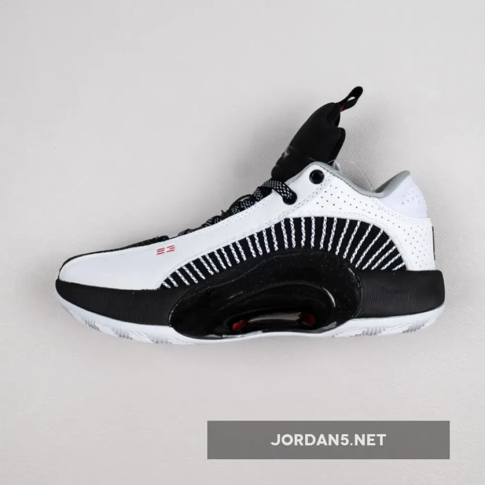 Air Jordan 35 Low White/Black/University Red CW2459-101