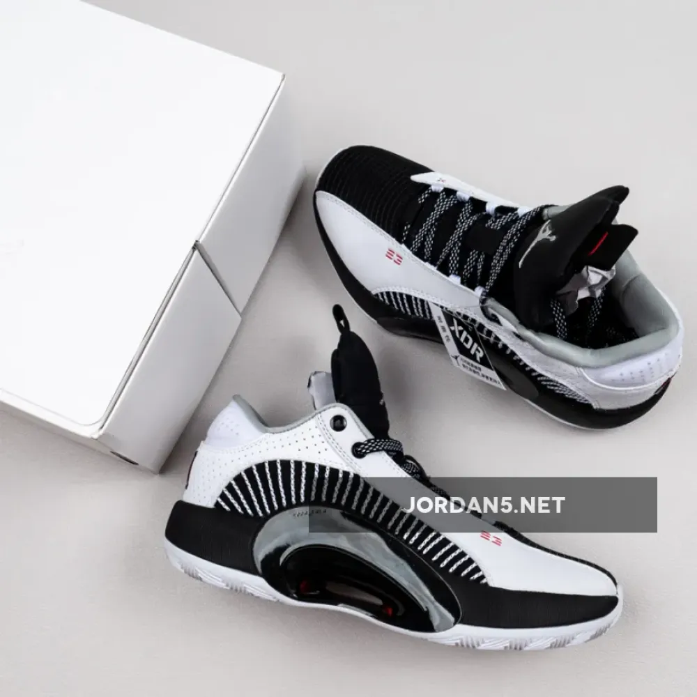 Air Jordan 35 Low White/Black/University Red CW2459-101