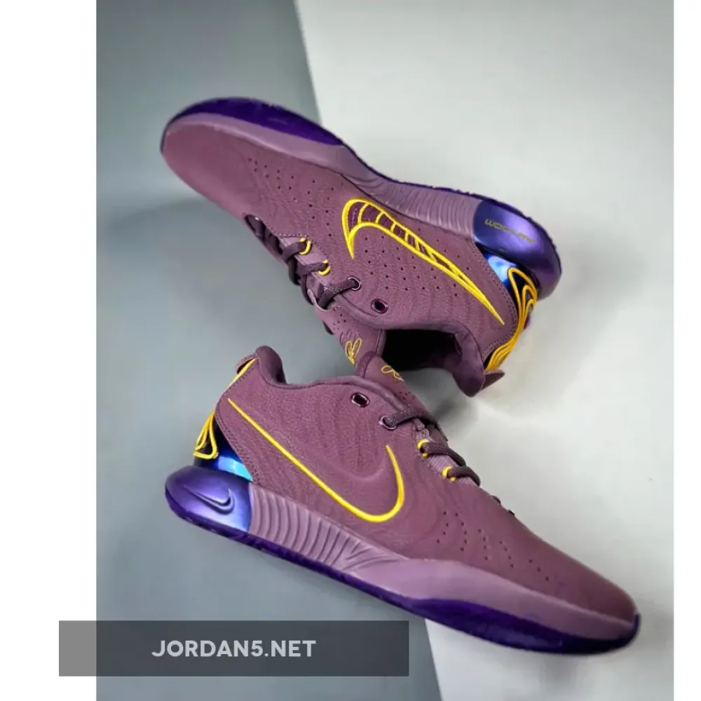 Nike LeBron 21 Violet Dust/Melon Tint-Purple Cosmos  FV2345-500