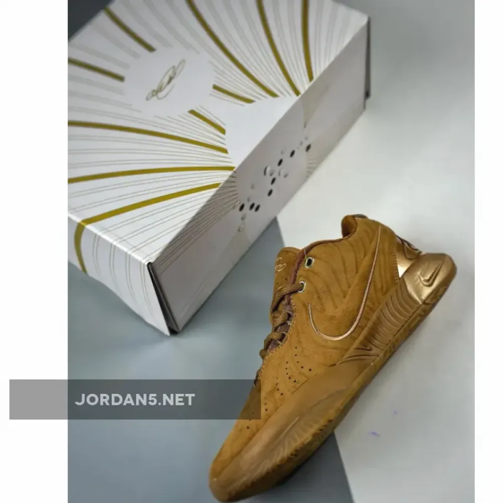 Nike LeBron 21 Brown Gold PE