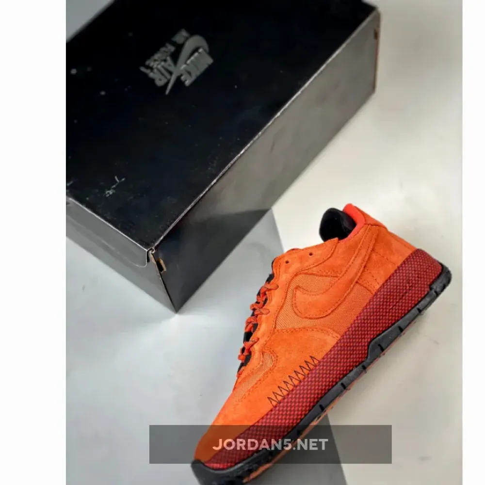 Nike Air Force 1 Wild Rugged Orange Black  FB2348-800