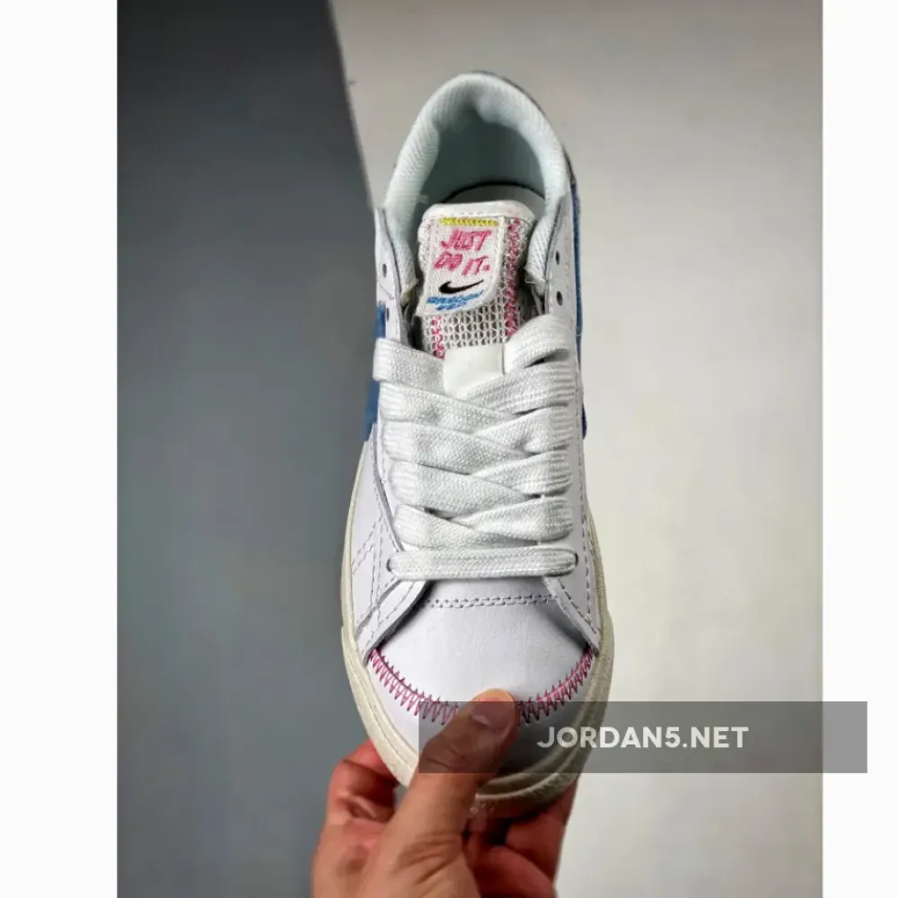 Nike Blazer Low Jumbo “Denim Swoosh”  FJ7741-141