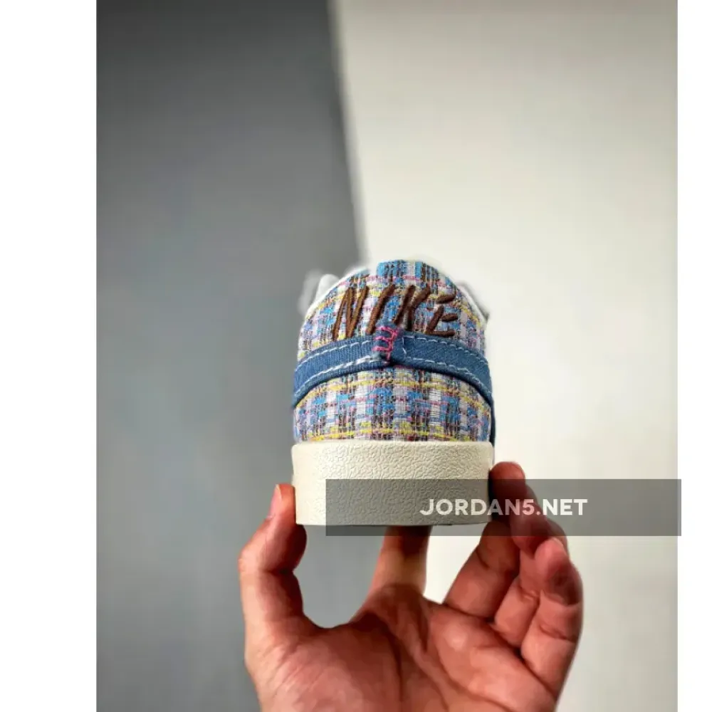 Nike Blazer Low Jumbo “Denim Swoosh”  FJ7741-141