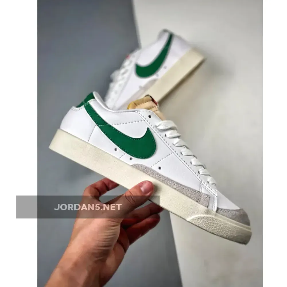 Nike Blazer Low 77 Vintage White Pine Green  DA6364-115