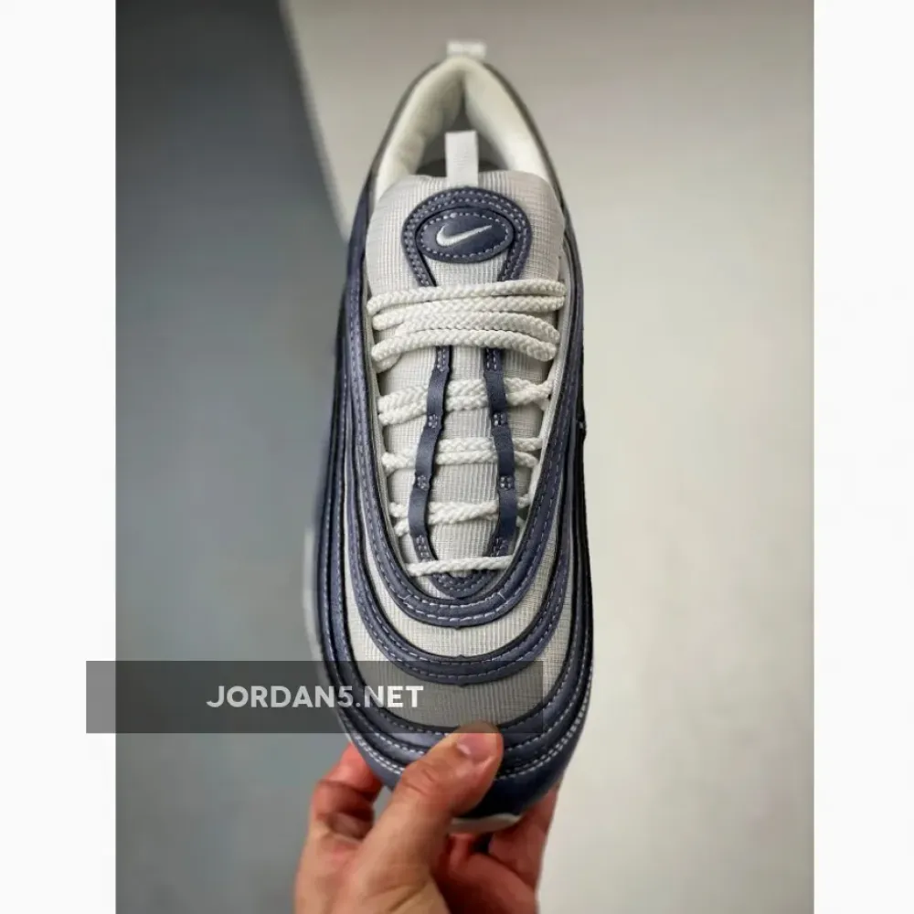 CDG x Nike Air Max 97 Glacier Grey/Metallic Silver-White  DX6932-001