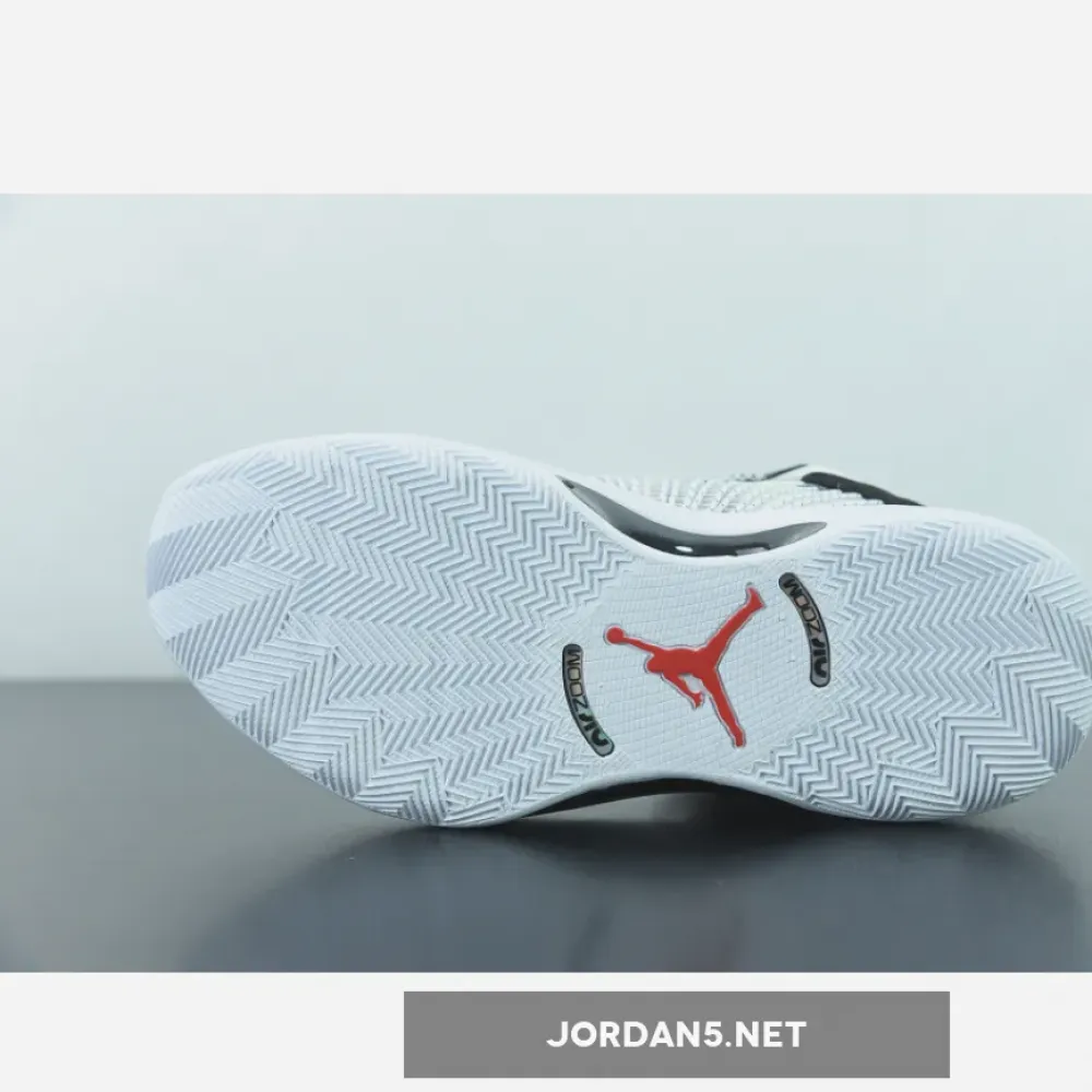 Air Jordan 35 ‘DNA’ White/Black-Fire Red  CQ4227-001