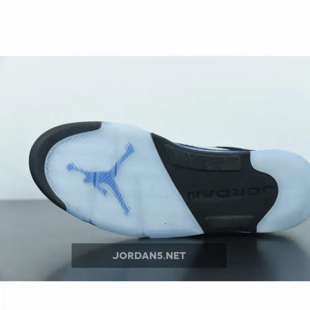 Air Jordan 5 Black/Racer Blue-Reflective Silver  CT4838-004