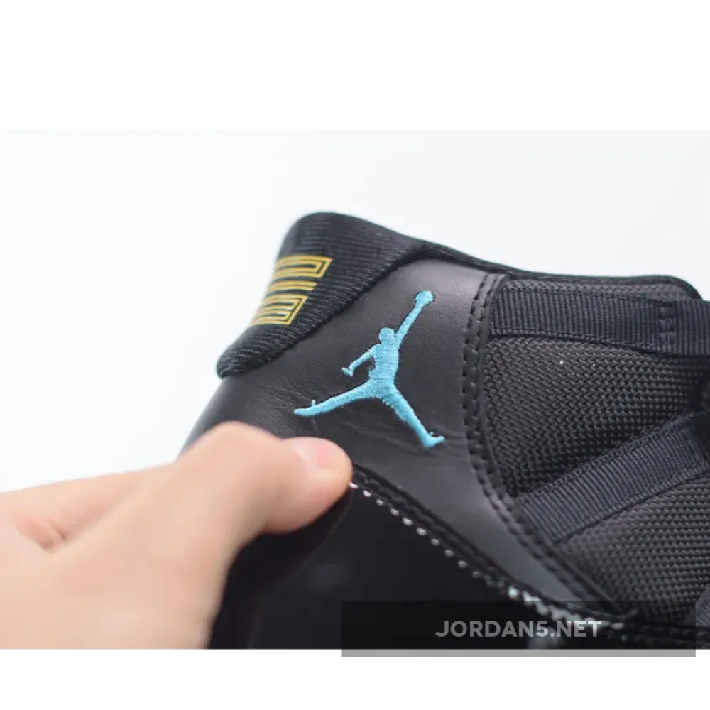 Air Jordan 11 Retro Black/Gamma Blue-Black-Varsity Maize  378037-006