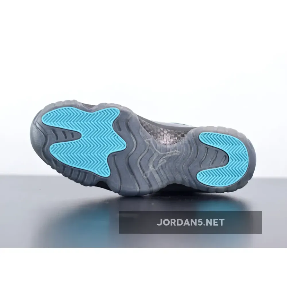 Air Jordan 11 Retro Black/Gamma Blue-Black-Varsity Maize  378037-006